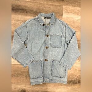 Liz Wear Vintage Jean Jacket Size Small - Vintage Denim Jacket Oversized